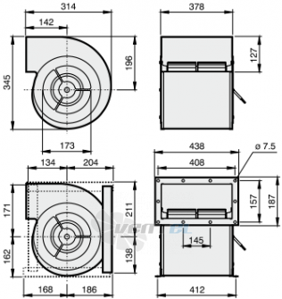 Rosenberg DRAE 195-4 L - описание, технические характеристики, графики